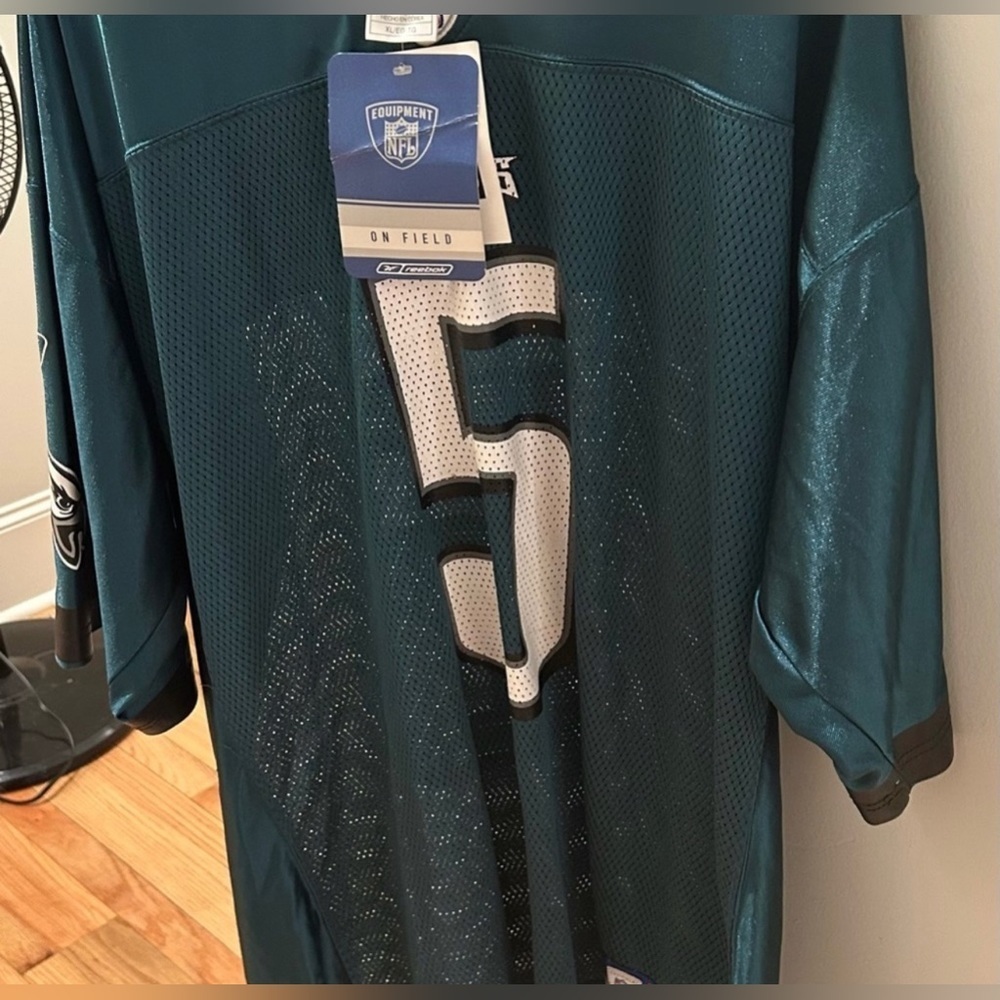 Donovan McNabb Philadelphia Eagles On Field Reebok Jersey Size XL